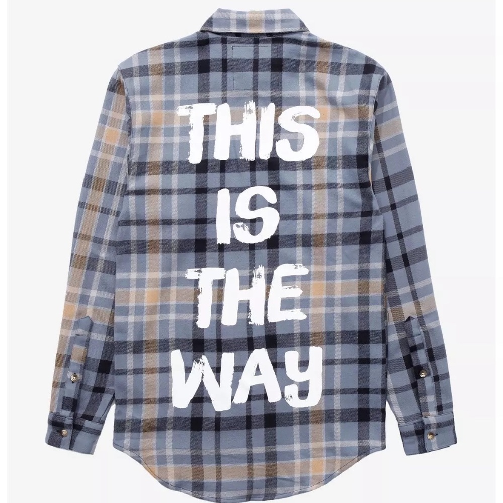 Cakeworthy Star Wars The Mandalorian This is the Way Flannel
